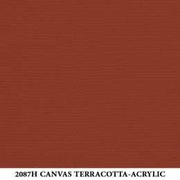 2087H CANVAS TERRACOTTA-ACRYLIC
