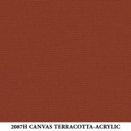 2087H CANVAS TERRACOTTA-ACRYLIC