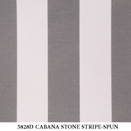 5828D CABANA STONE STRIPE-SPUN