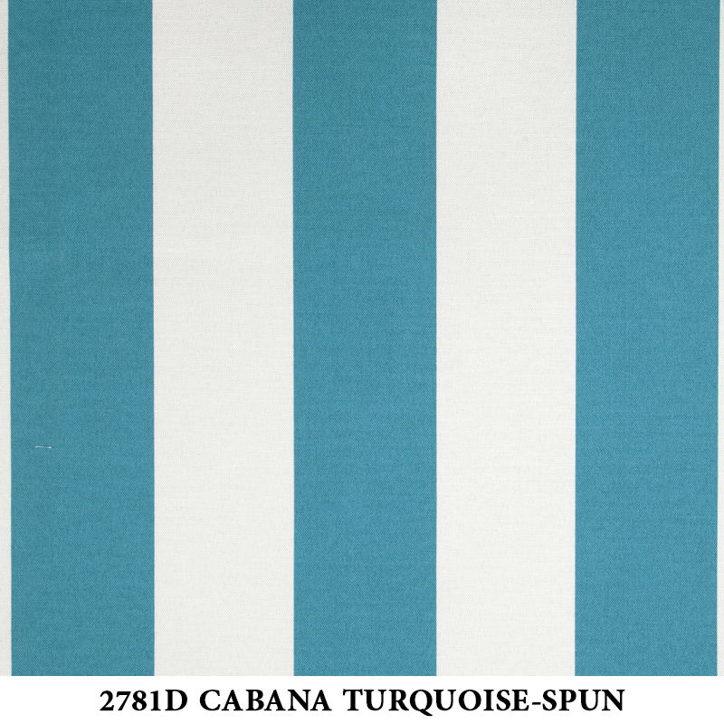 2781D Cabana Turquoise Stripe-Spun