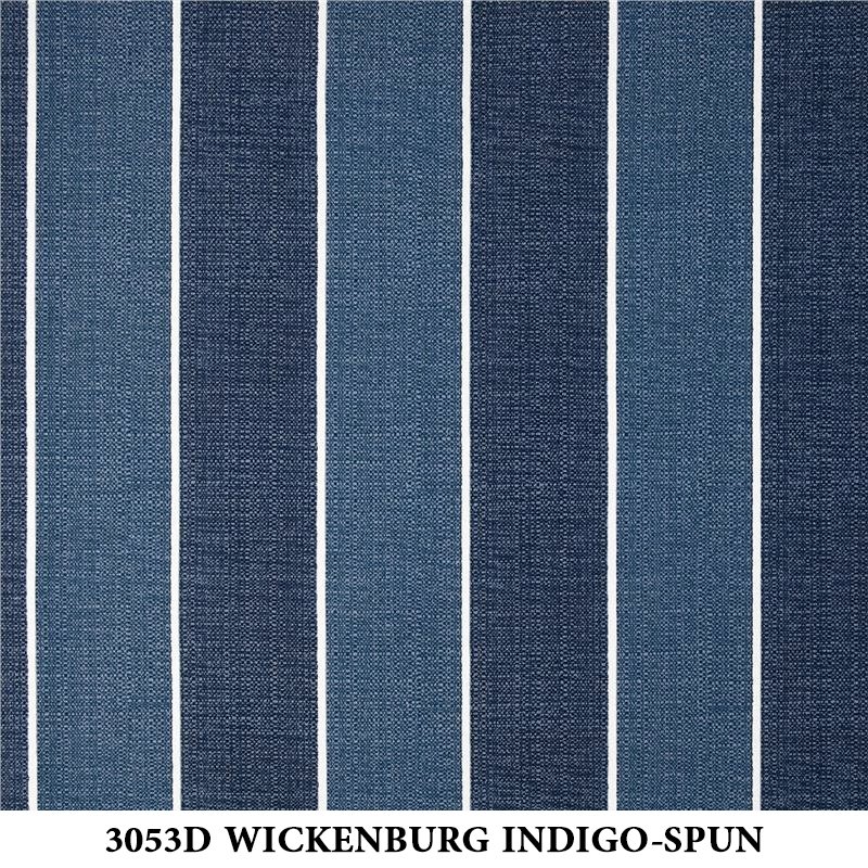 3053D Wickenburg Indigo Stripe-Spun