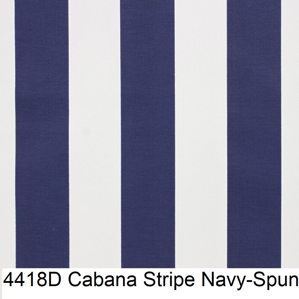 4418D Cabana Stripe Navy-Spun