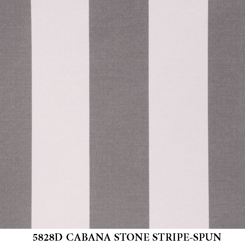 5828D Cabana Stone Stripe-Spun