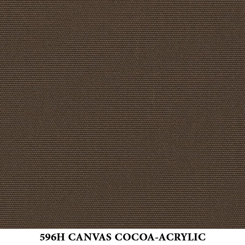 596H Canvas Cocoa-Acrylic