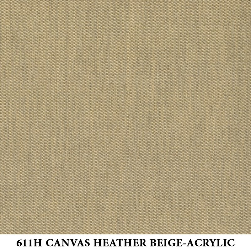 611H Canvas Heather Beige-Acrylic