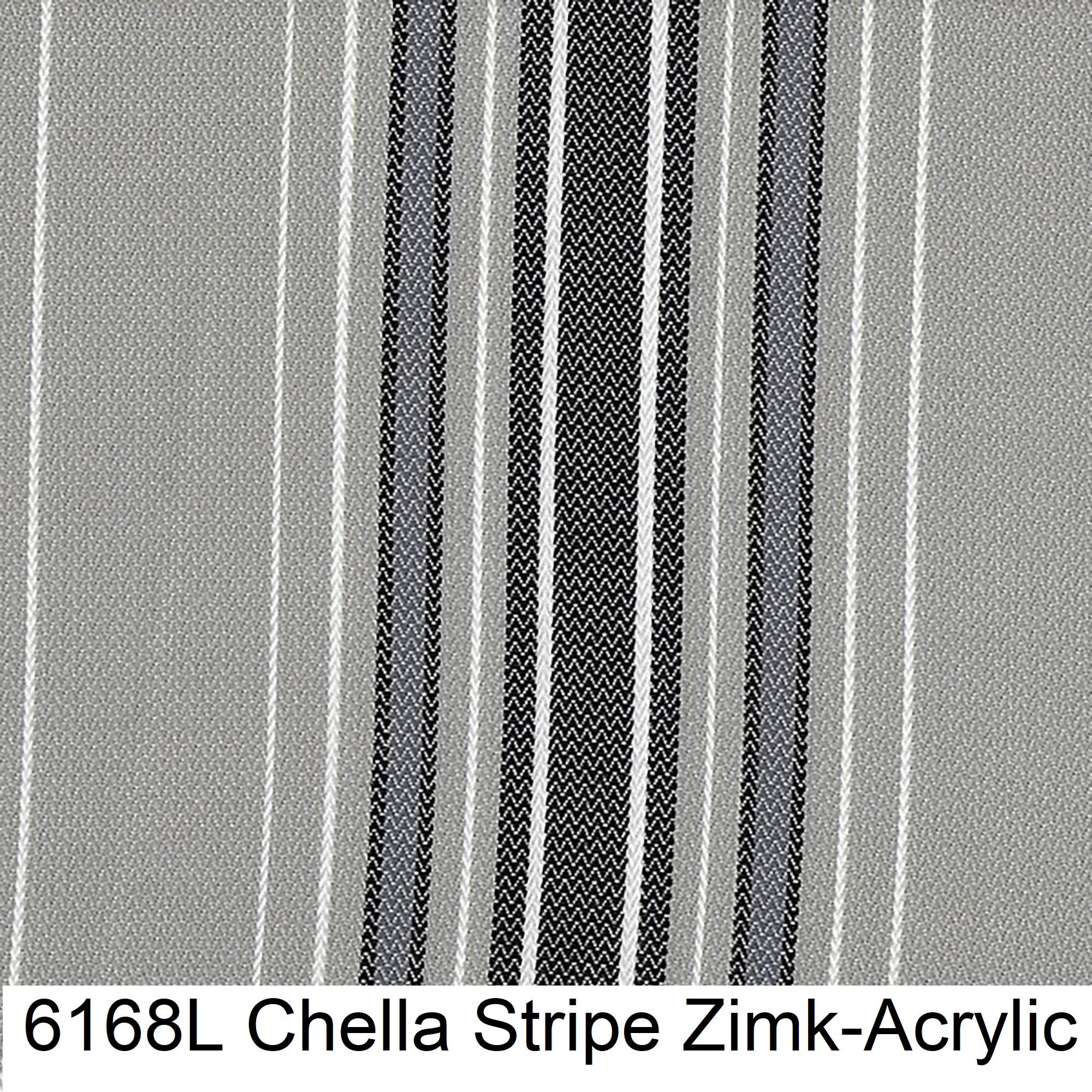6168L Chella Stripe Zimk-Acrylic