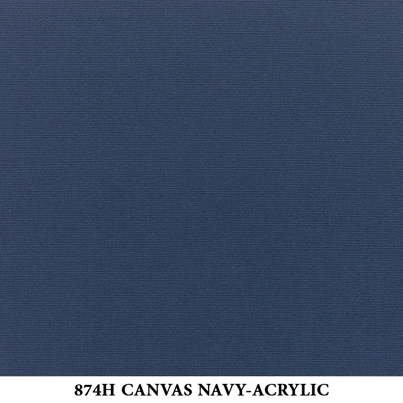 874H Canvas Navy-Acrylic