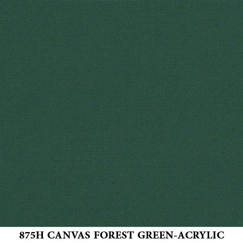 875H Canvas Forest Green-Acrylic