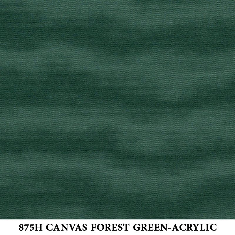 875H Canvas Forest Green-Acrylic