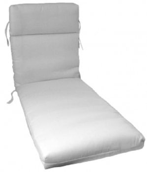 Cartridge Style Chaise Lounge Cushion 23x80x4