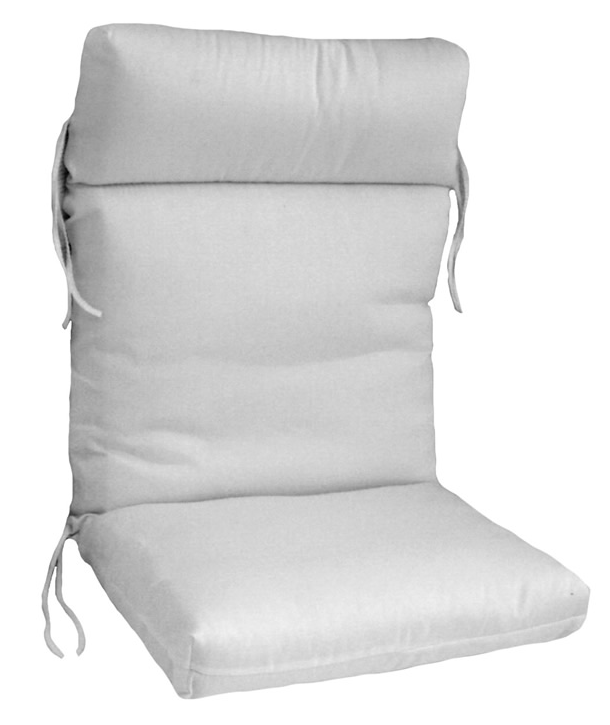 Hinged Cartridge High Back Style Club Chair Cushion 22" x 50" x 4"