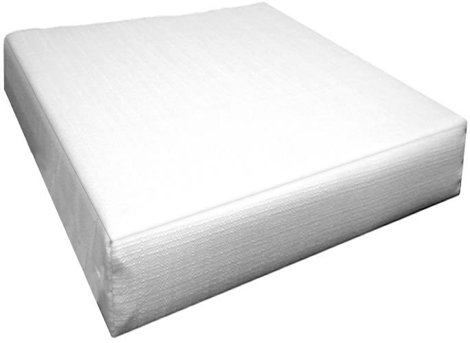 Ottoman Cushions Box Edge (14 Sizes) (Size: 17x20 without Ties)