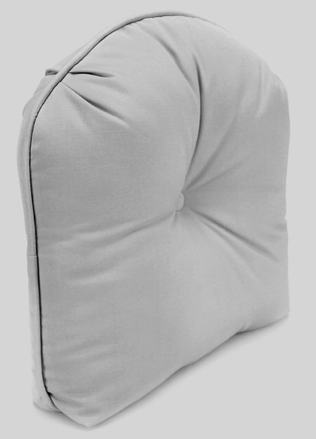 Tucked Corner Curved Back Cushion (Size: 21x21x7)